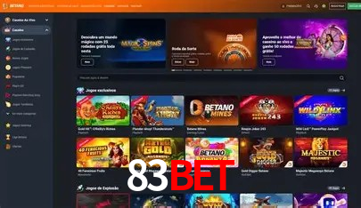 Desvendando o Mundo dos Jogos Virtuais na 83bet